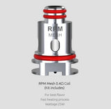 SMOK RPM Coil 0.4 ohm - Pack of 5 . RPM Mesh Coils  INDIA