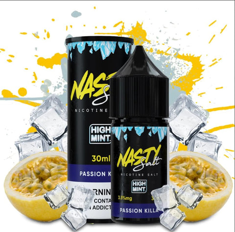 NASTY Passion Killa High Mint NICOTINE SALT  INDIA
